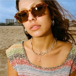 Crap Eyewear The Heavy Tropix in Blonde Tortoise Bio / Polarized Mustard